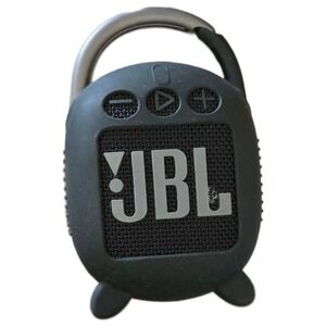 JBL Clip 4 Portable Waterproof Bluetooth Speaker Black Carabiner JBLCLIP4BLKAM